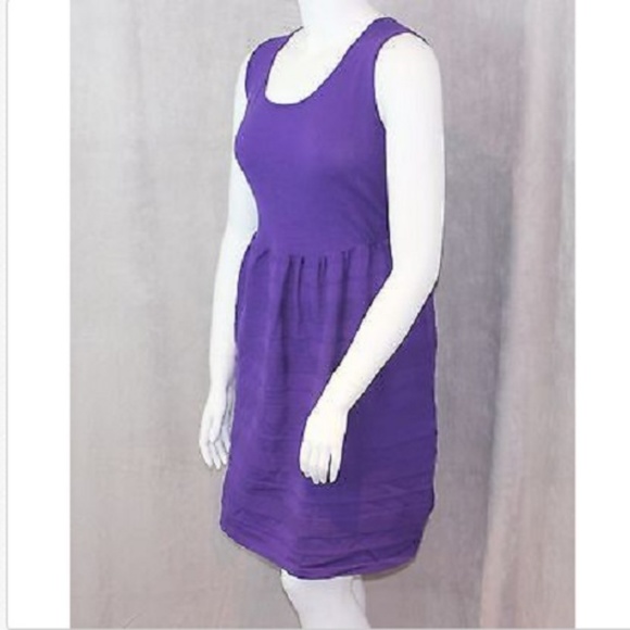 Lane Bryant Stretch Dress Back Zipper Knit - Picture 4 of 5